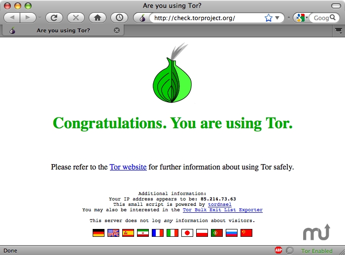 Tor browser for mac os x 10.8.5