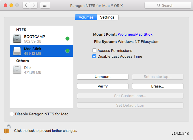 Paragon NTFS Para Mac 14 Crack