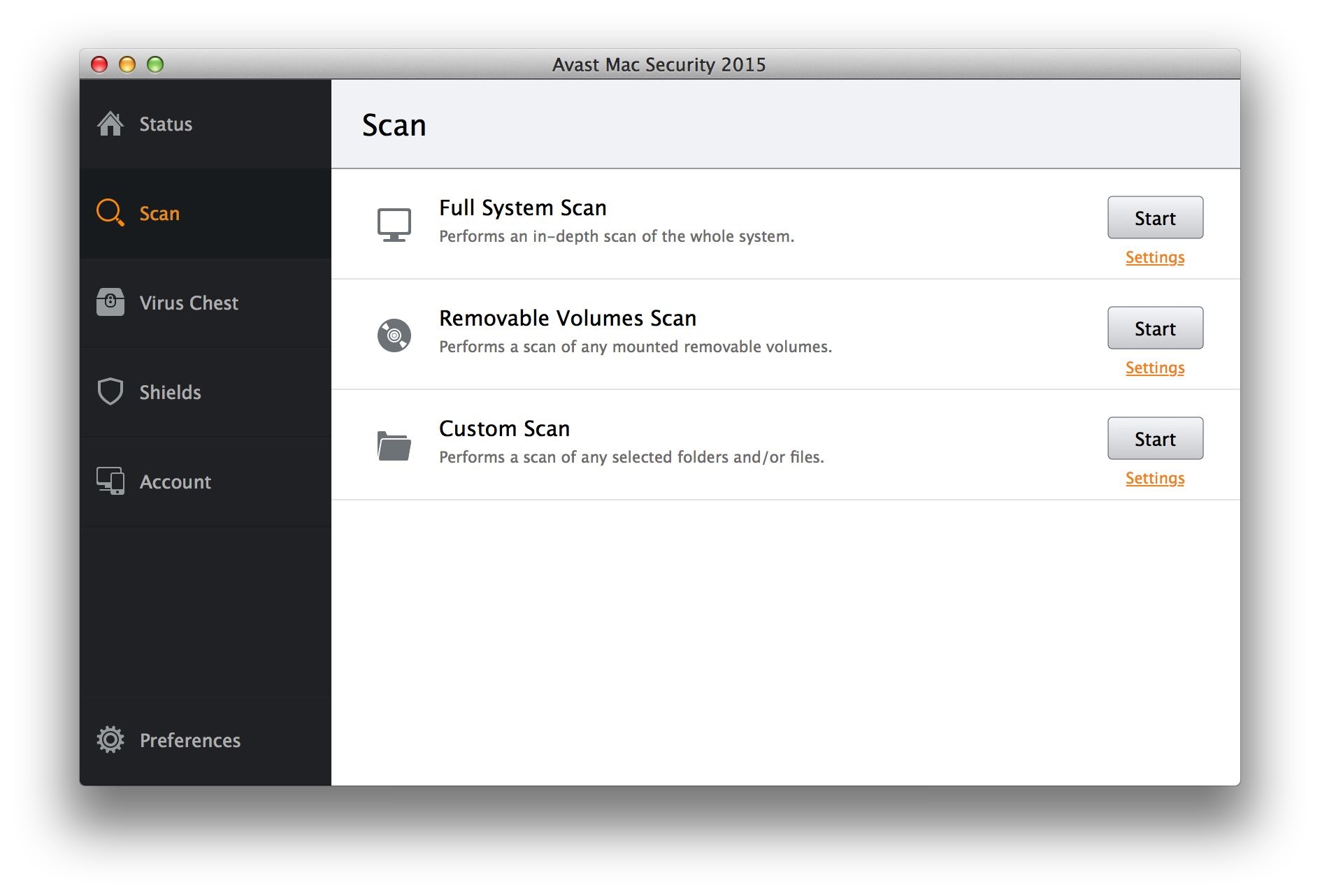 Avast free mac security