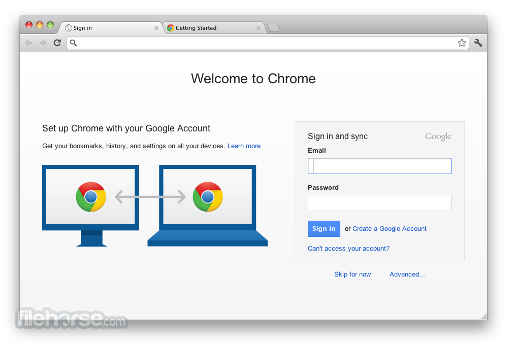 google chrome updates for mac