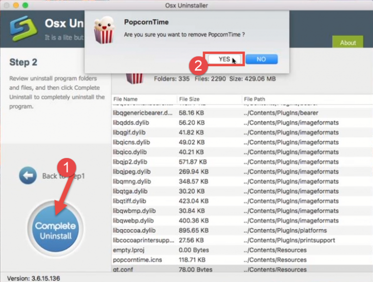 How to completely uninstall Popcorn Time from Mac