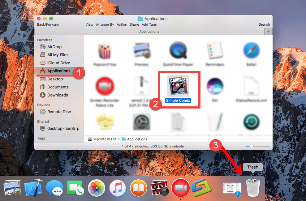 How to Uninstall Simple Comic for Mac - osxuninstaller (1)