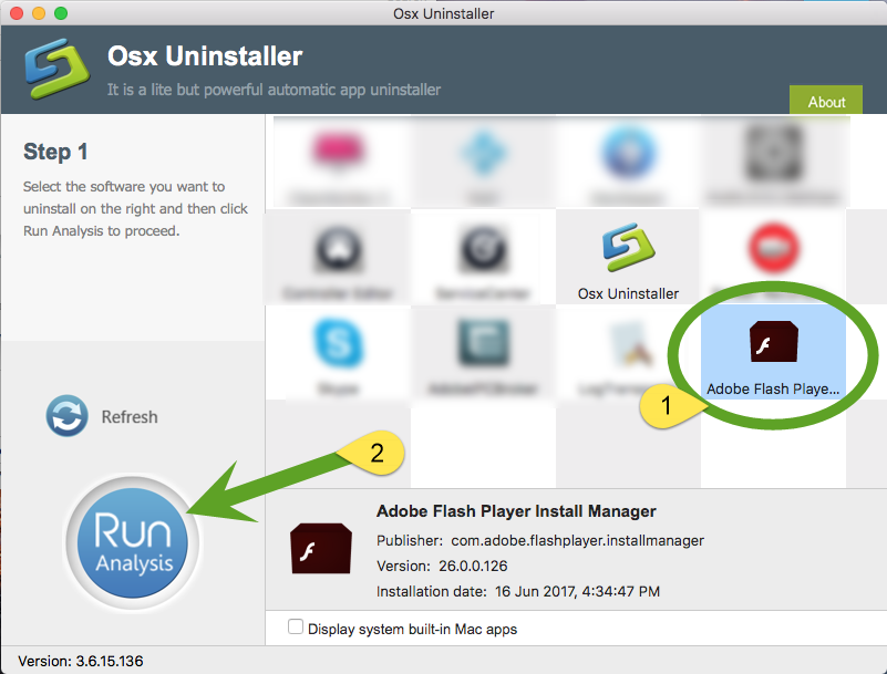 uninstall flash player mac