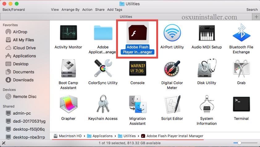 how to uninstall Adobe Flash Player for Mac - osxuninstaller (9)