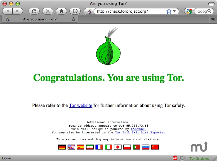 tor browser for mac os x