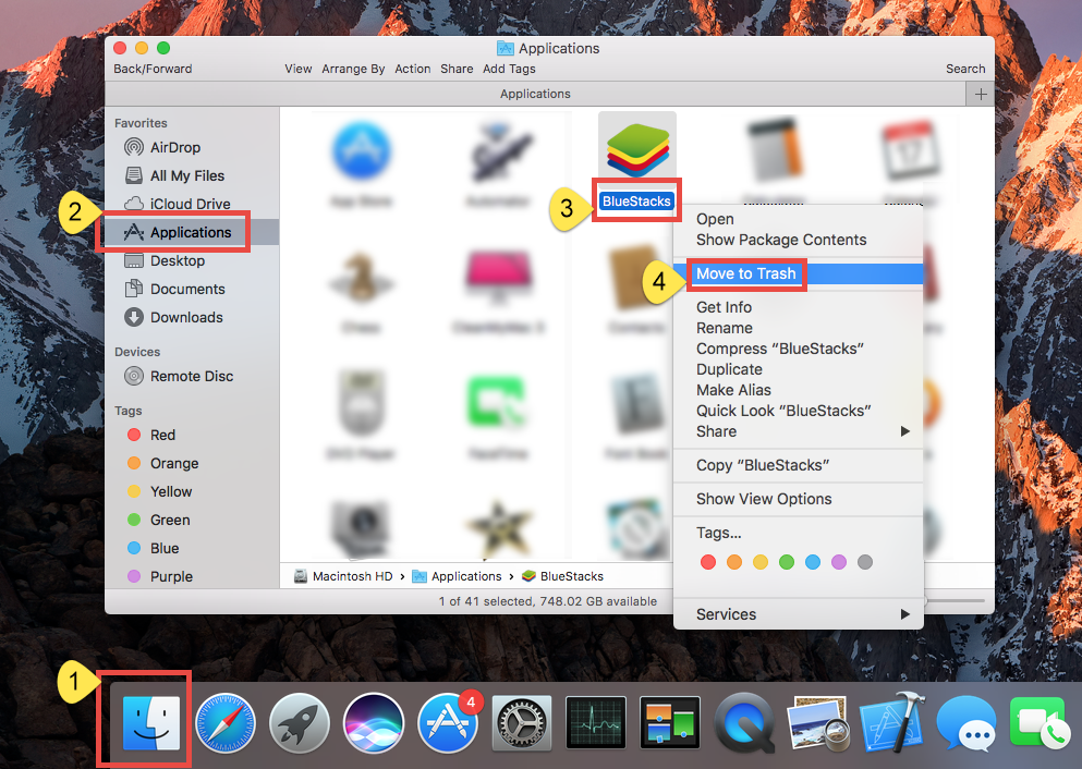 How to install bluestacks on macbook air