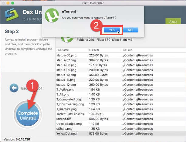 Uninstall uTorrent on macOS - Osx Uninstaller (2)