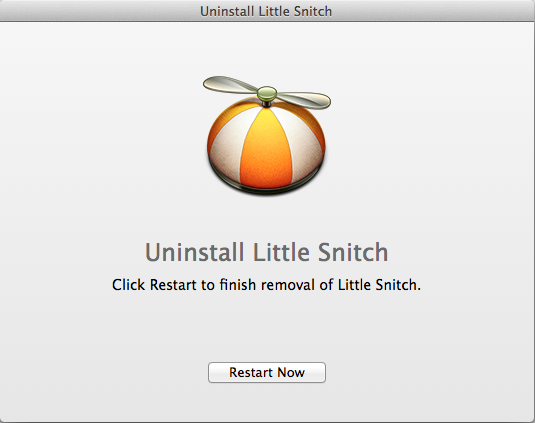 how to uninstall little snitch mac