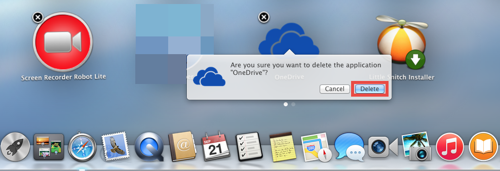 uninstall onedrive for mac