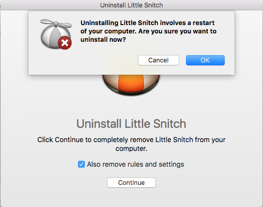 Uninstall Little Snitch Completely