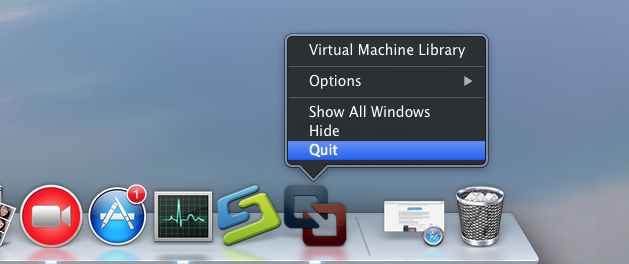 uninstall vmware horizon client mac
