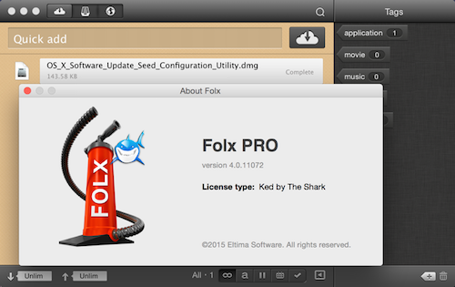 uninstall Folx on Mac