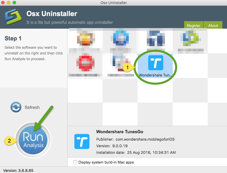 uninstall Wondershare TunesGo with Osx Uninstaller (8)