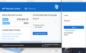 uninstall TeamViewer