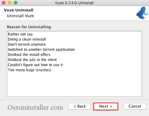 Uninstall Vuze for Mac - Osx Uninstaller (8)