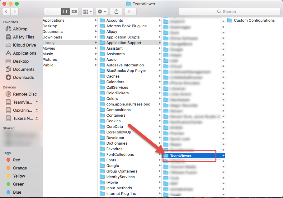 How to remove teamviewer data mac os free