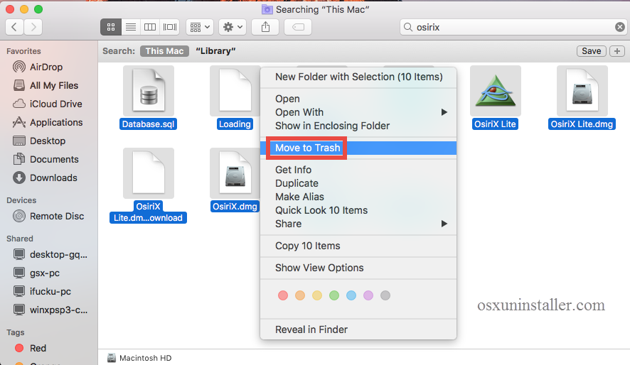 osirix lite mac