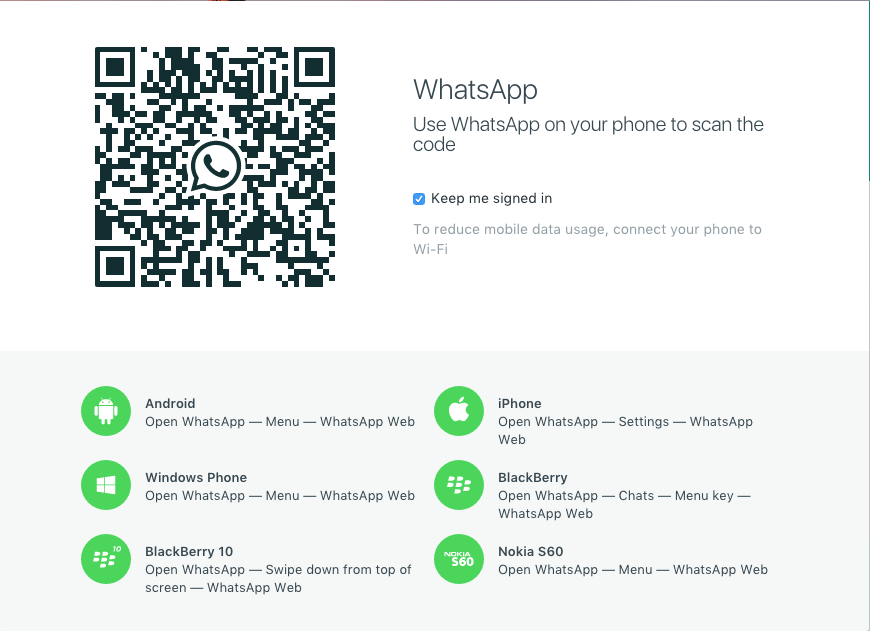 whatsapp web for mac