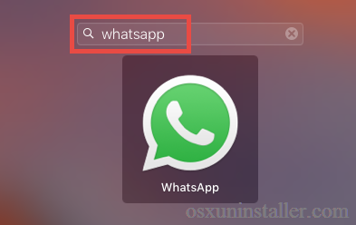 whatsapp app mac