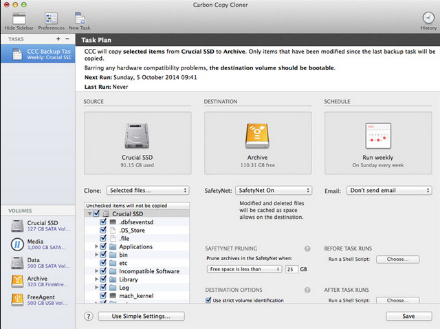 carbon copy cloner alternatives mac