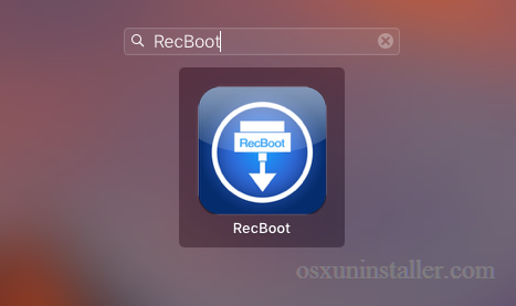 Uninstall RecBoot on Mac - Osx Uninstalelr (7)