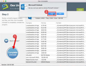 completely uninstall outlook for mac