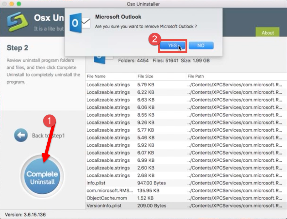 Uninstall Microsoft Outlook 2016 on Mac - Osx Uninstaller (12)