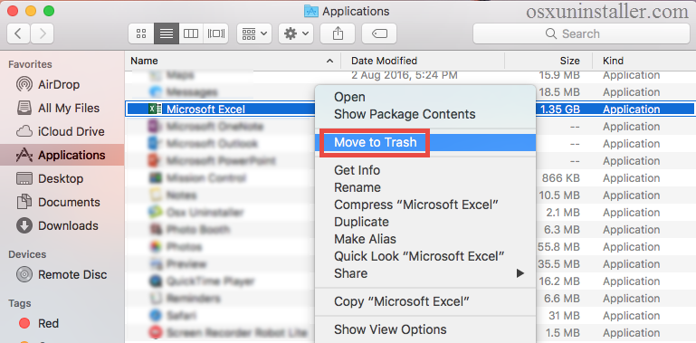 microsoft exel for mac