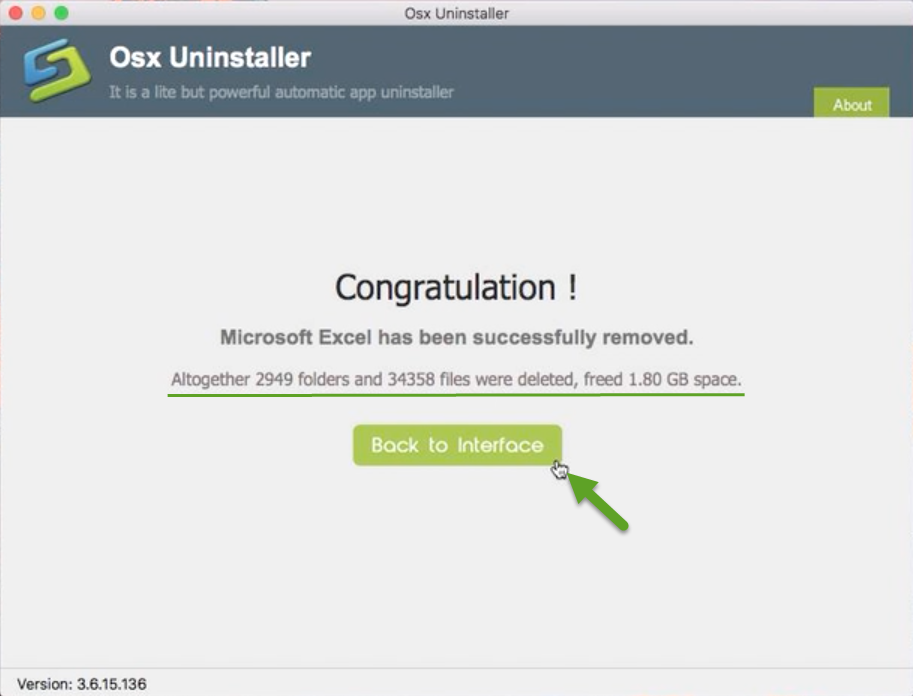 uninstall Microsoft Excel 2016 with Osx Uninstaller (3)