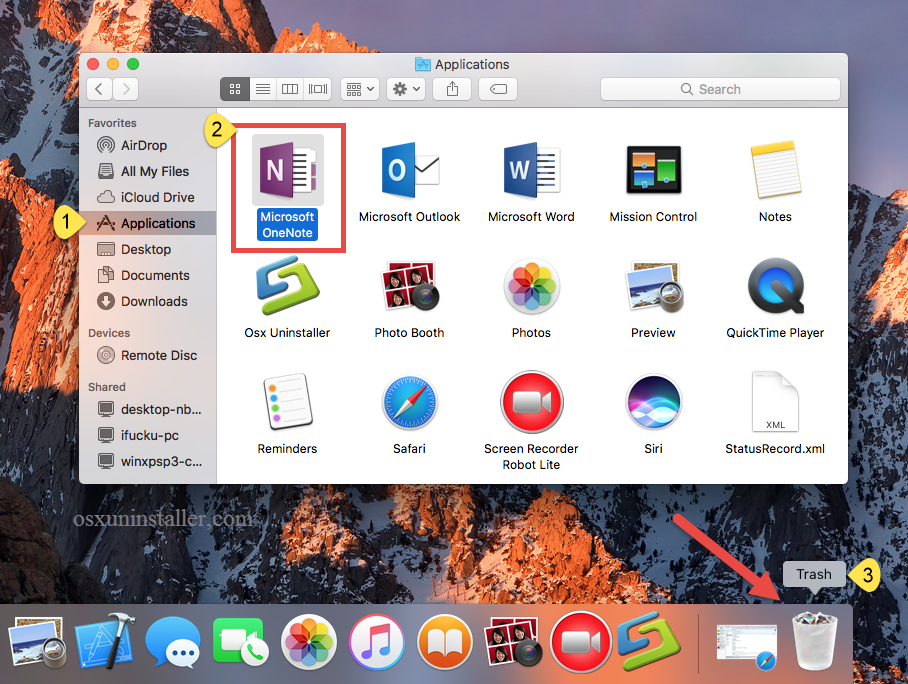 onenote for mac file location