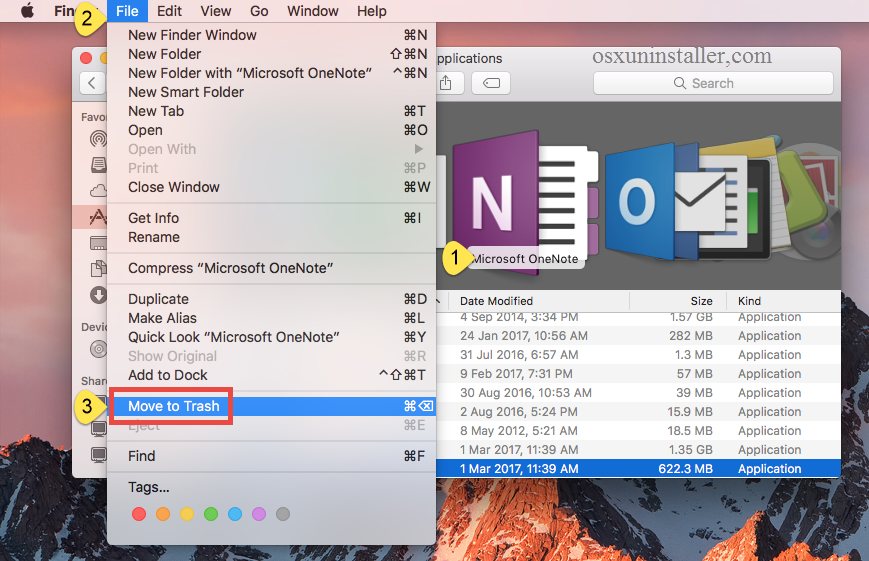 using onenote on macbook