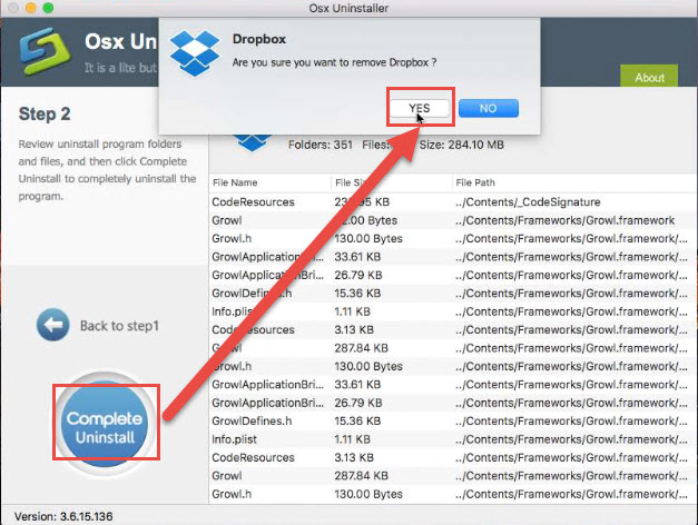 how to get rid of dropbox on mac