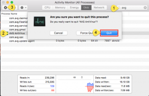 uninstall avg antivirus on mac