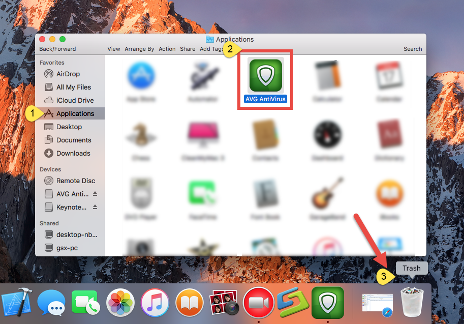 os x avg removal tool