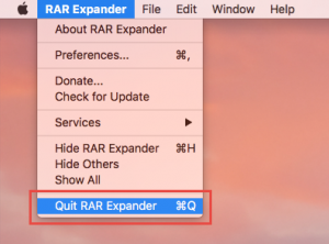 rar expander mac
