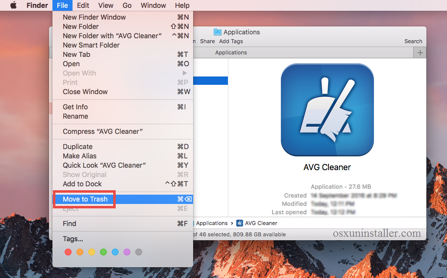 How to Uninstall AVG Cleaner for Mac - osxuninstaller (9)