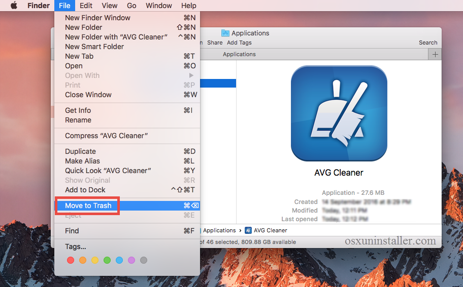 avg cleaner mac