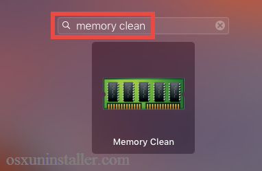 how to clear mac memory