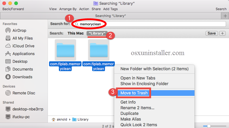 how to uninstal Memory Clean for Mac - osxuninstaller (8)