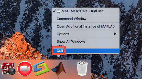 serial command matlab for mac