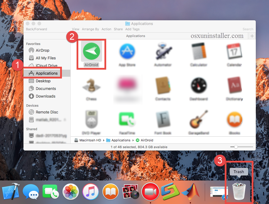 airdroid for mac remove from start up