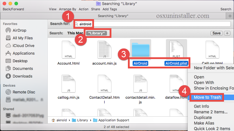 How to uninstall Airdroid on Mac - osxuninstaller (7)