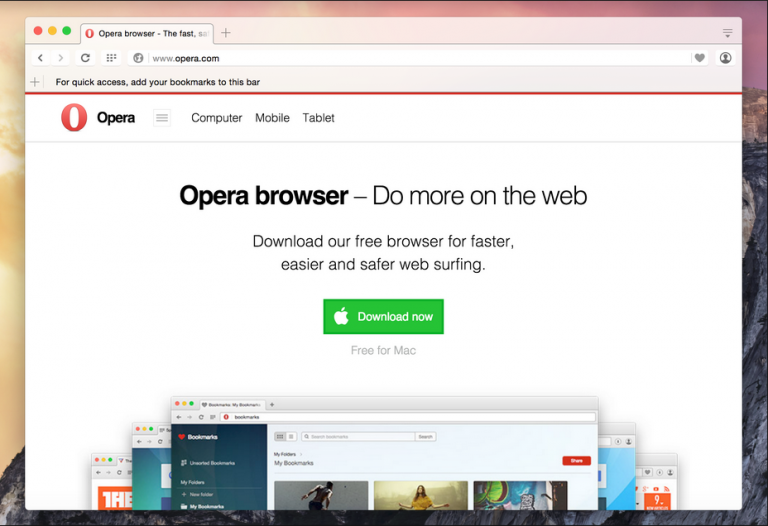 download the last version for mac Opera 99.0.4788.77