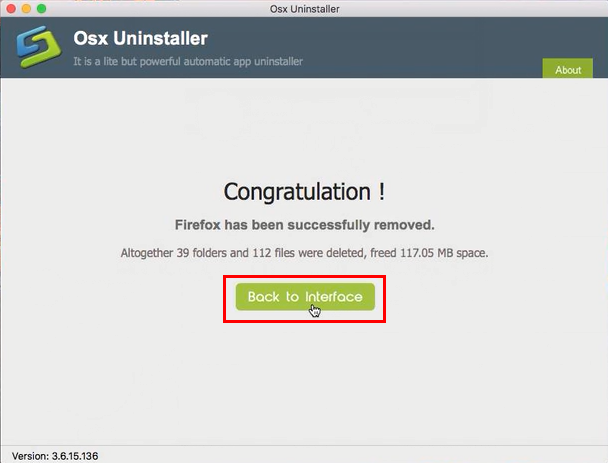 uninstall firefox osx