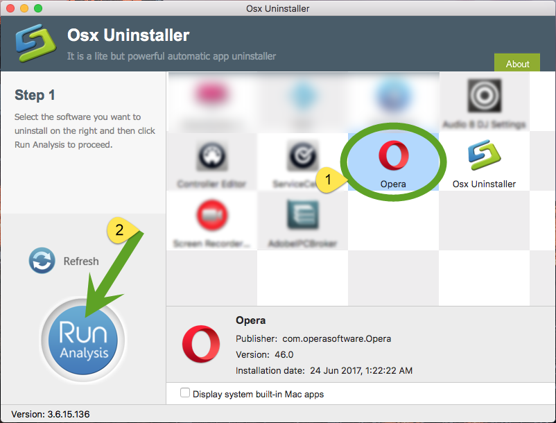 uninstall Opera with Osx Uninstaller (1)