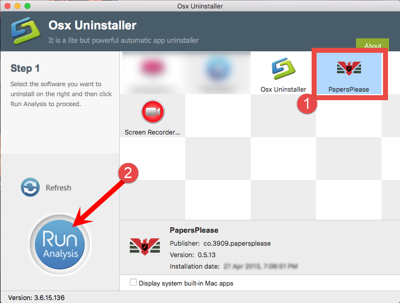 Uninstall Papers, Please using Osx Uninstaller (1)