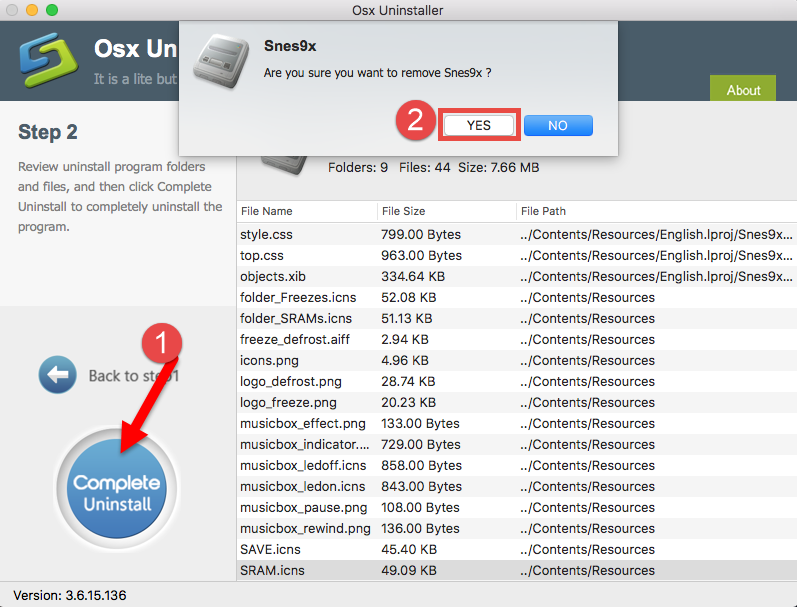 how to uninstall Snes9x for Mac (2)