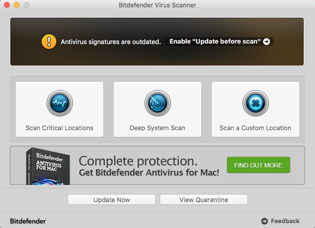 does bitdefender antivirus for mac remove viruses