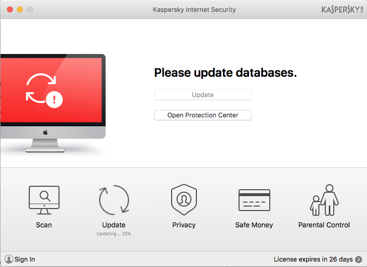 kaspersky internet security for ipad using mac