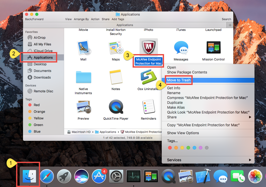 Remove McAfee Endpoint Protection for Mac - osxuninstaller (1)